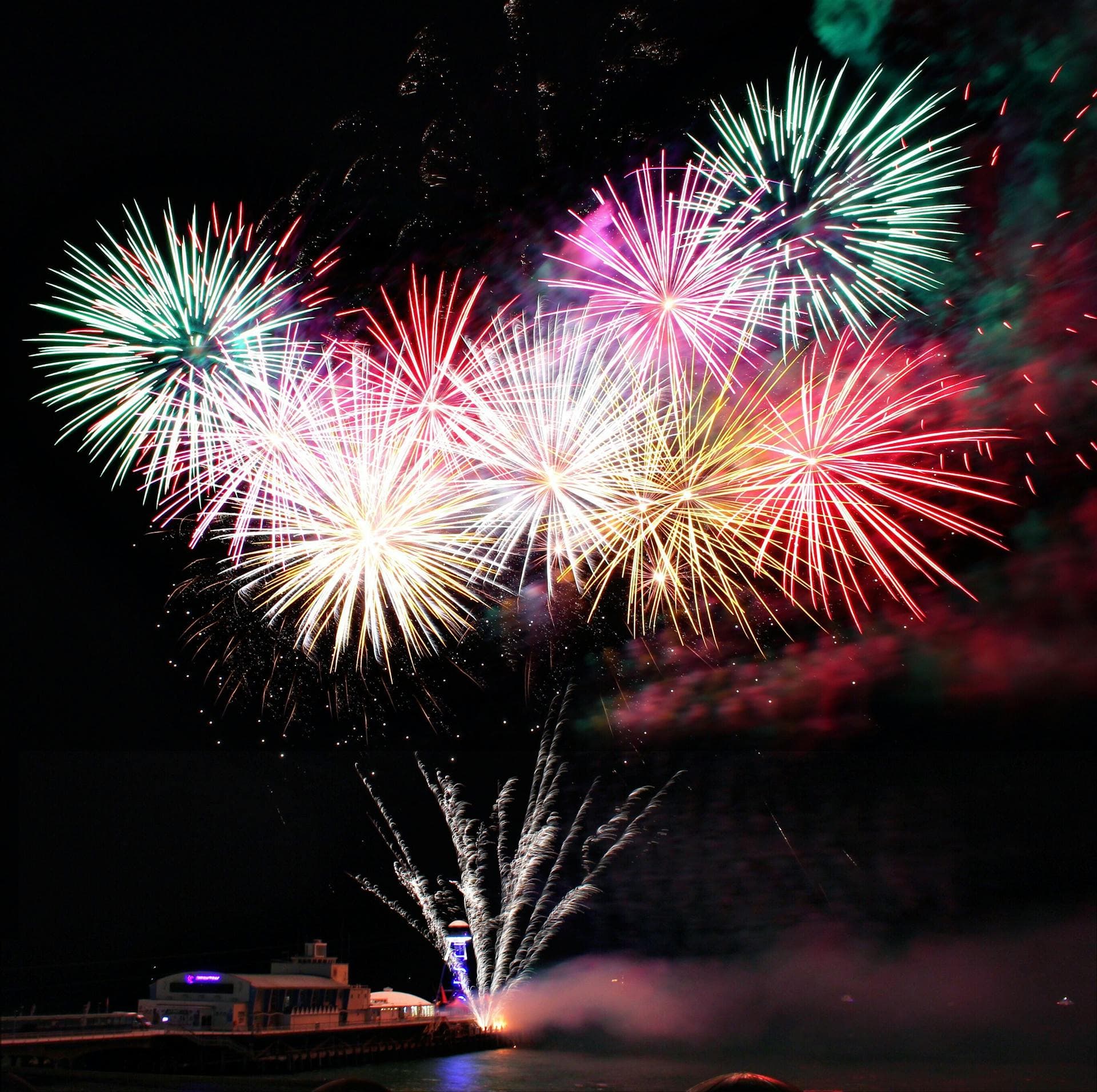 Feu d'artifice à Foix